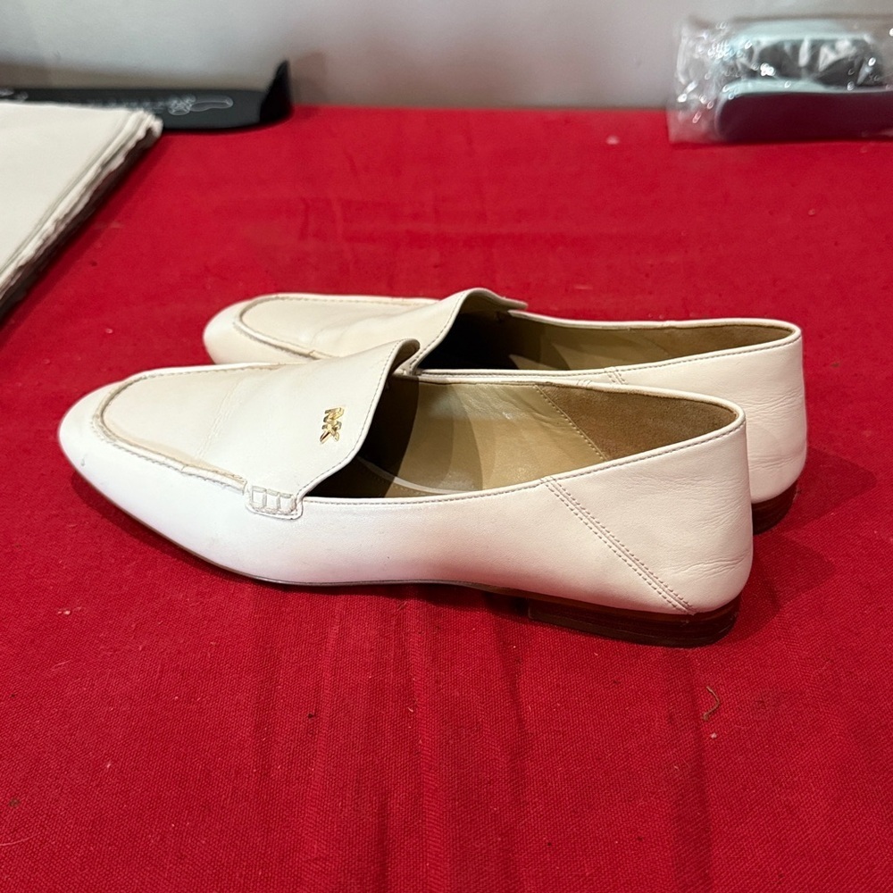 Michael Kors White Loafers - Picture 3 of 6